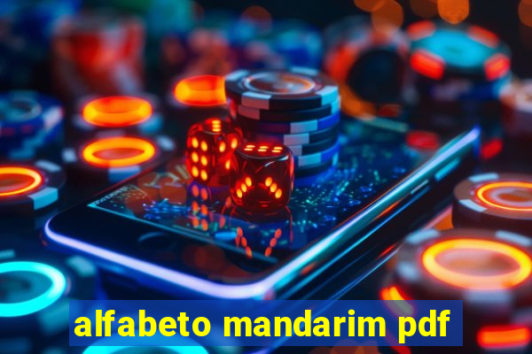 alfabeto mandarim pdf